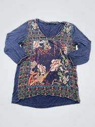 Desigual Embroidered Long-Sleeve Blouse