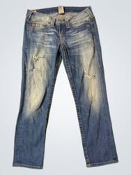 True Religion Distressed Denim Jeans