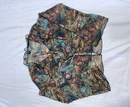 Wild Fable Damen Chiffon-Schal mit Druck