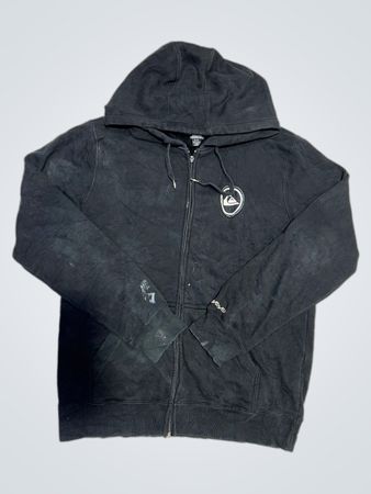 Roxy Black Moletom com Zíper Completo