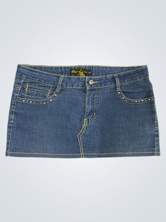 Unser Jeans Damen Denim Minirock
