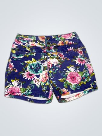 Unbranded Floral Denim Shorts