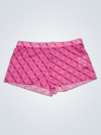 Kendall + Kylie Pink Plaid Mini Shorts