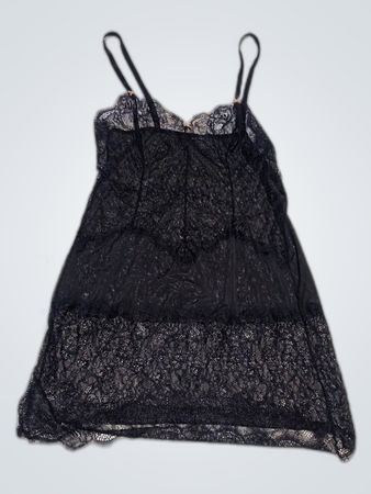 Black Lace Camisole Top