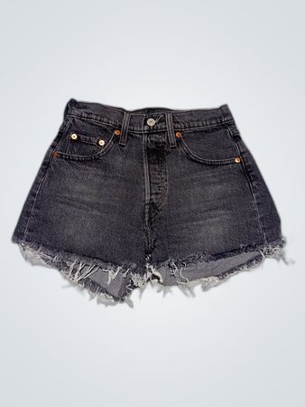 Levi's Black Denim Shorts