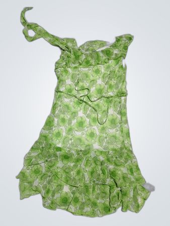 Paper Doll Floral Ruffle Mini Dress
