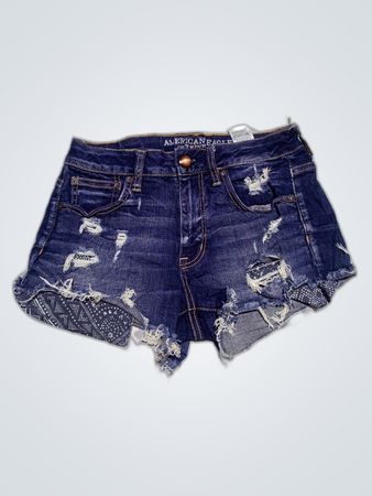 American Eagle Outfitters Distressed Denim Shorts
