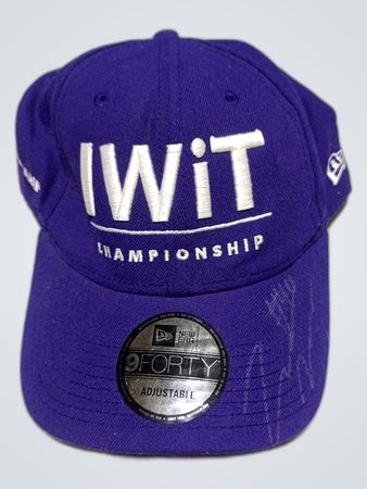 New Era 9Forty Adjustable Purple Cap with IWIT Championship Logo
