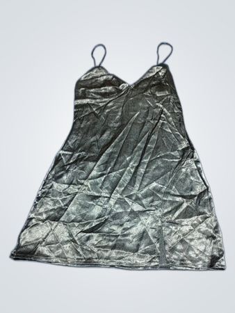 Metallic Mini Dress