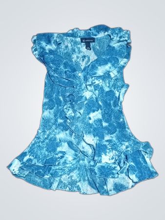 INC International Concepts Ruffle Blouse
