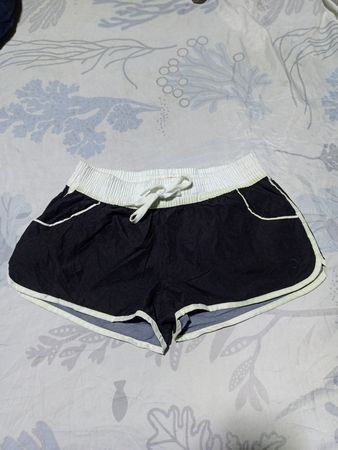 Unbranded Black Polyester Athletic Shorts