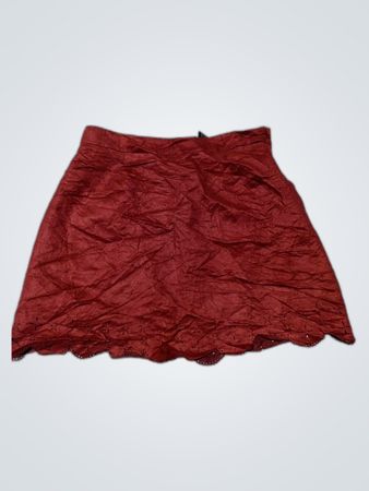 Red Mini Skirt