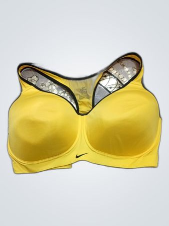 Nike Yellow Dri-Fit Sports Bra