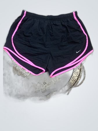 Nike Women's Dri-FIT Running Shorts Black/Pink