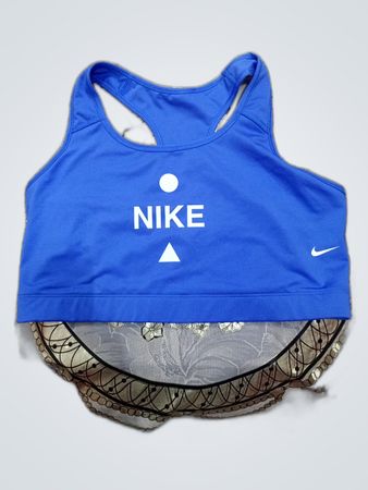 Nike Blue Dri-Fit Sports Bra