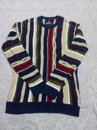 Hollister Striped Knit Sweater