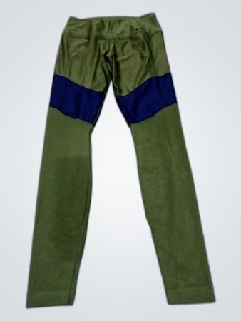 Nike Green and Navy Dri-Fit Active Leggings