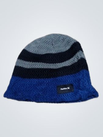 Hurley Striped Beanie Hat