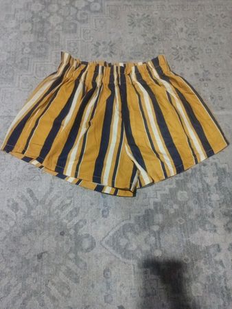 SHEIN Striped Mini Shorts