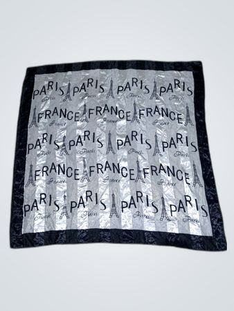 Paris France Printed Scarf
