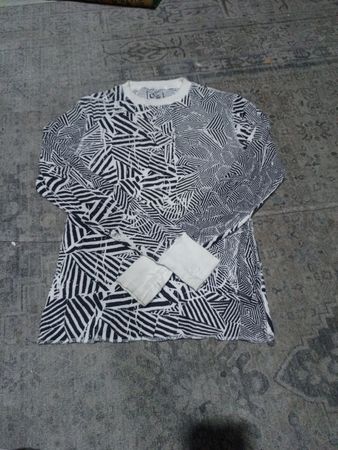 CS Geometric Print Long Sleeve T-Shirt