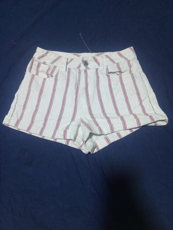 PacSun Striped Denim Shorts