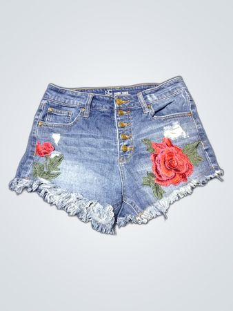 Nobo High Rise Denim Shorts