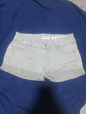 Forever 21 Indigo Air Denim Shorts