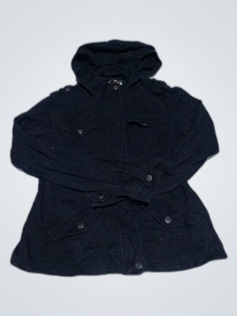 Prince & Fox Black Hooded Jacket
