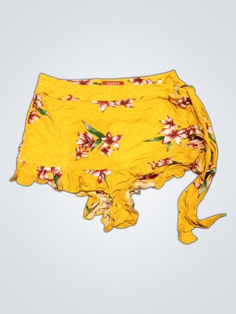 Guess Floral Print Mini Skirt