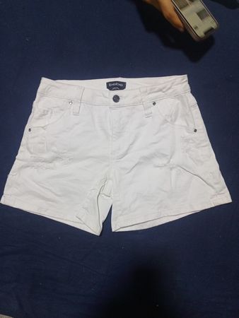 Bebe Distressed Denim Shorts