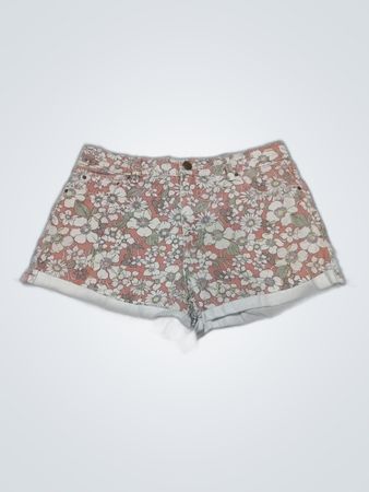 Billabong Floral Denim Shorts