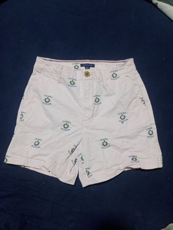 Tommy Hilfiger Cotton Logo Print Shorts