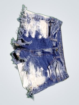 American Eagle Distressed Denim Shorts