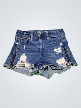 American Eagle Distressed Denim Shorts