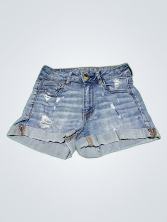 American Eagle Distressed Denim Shorts