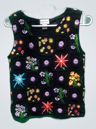 Jennimax Embroidered Knit Vest