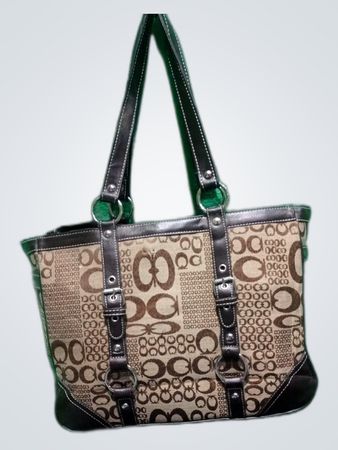 Coach Monogram Tote Handbag