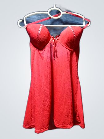 New Yorker Red Lace Babydoll Camisole