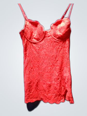 Victoria's Secret Red Lace Camisole