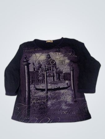 Blue Canyon Long Sleeve Printed T-Shirt