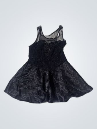 Unbranded Black Lace Mini Dress