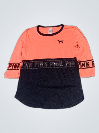 Victoria's Secret PINK Long Sleeve Graphic Tee