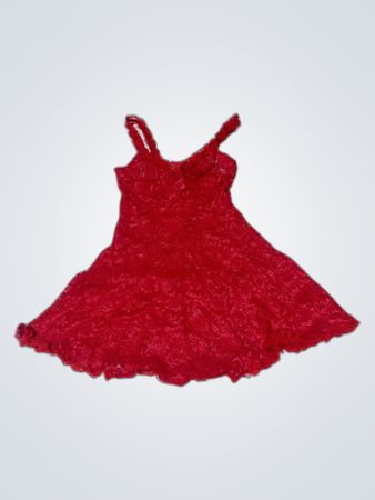 Red Lace Dress
