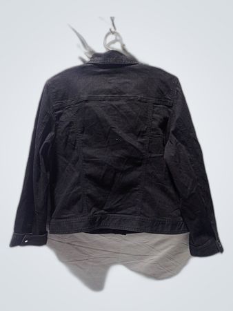 Chicos Black Denim Jacket
