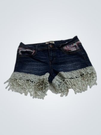 Kei Ashley Lowrise Denim Shorts