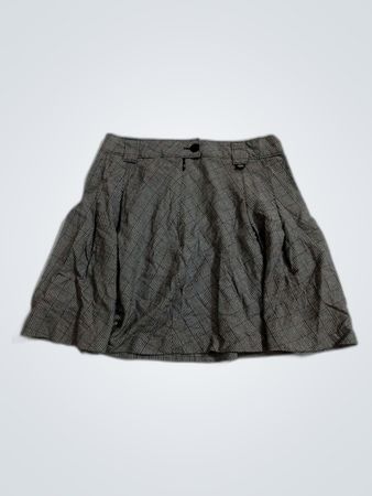 Dickies Gray Plaid Skirt