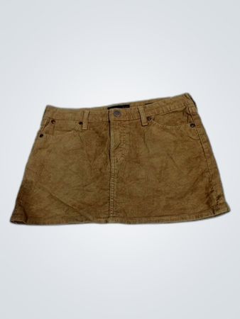 Wrangler Brown Corduroy Skirt