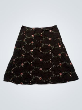 Gloria Vanderbilt Floral Skirt