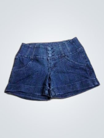 Boom Boom Jeans High-Waisted Denim Shorts